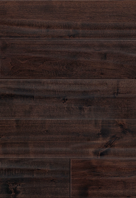 বার্চ 120 হ্যান্ড-স্ক্র্যাপযুক্ত শক্ত কাঠের মেঝে