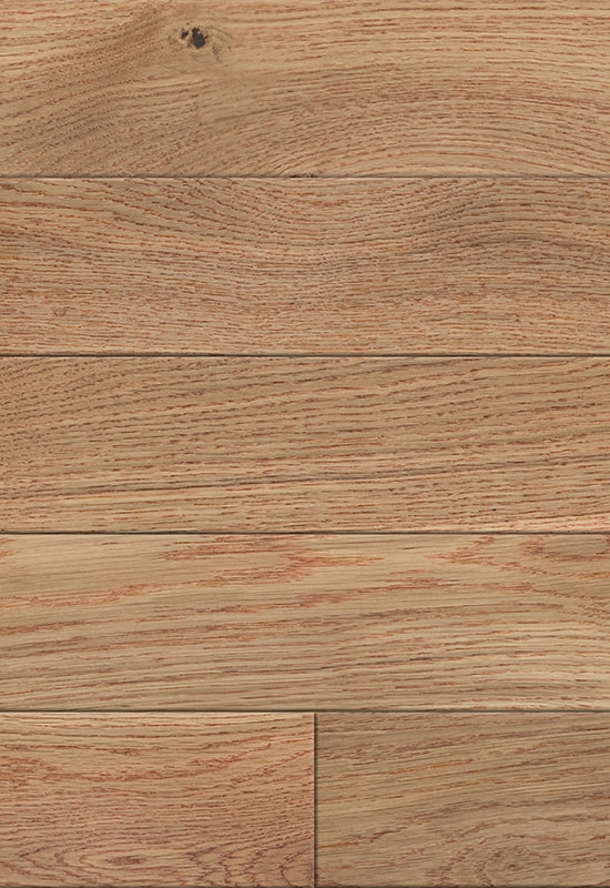 সাদা ওক 90 ব্রাশ করা শক্ত কাঠের মেঝে