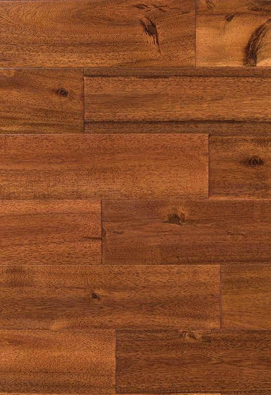 বিগ লিফ অ্যাকাসিয়া 90 (120) হ্যান্ড-স্ক্র্যাপড ডিস্ট্রেসড সলিড কাঠের মেঝে